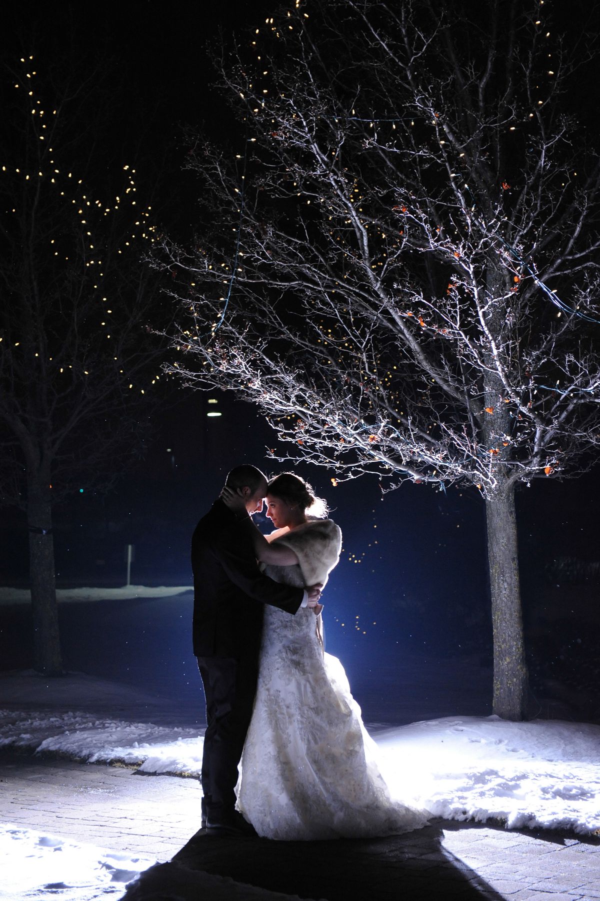 Winter Wedding Photograph