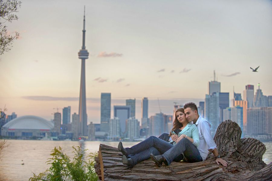 Oakville engagement photography