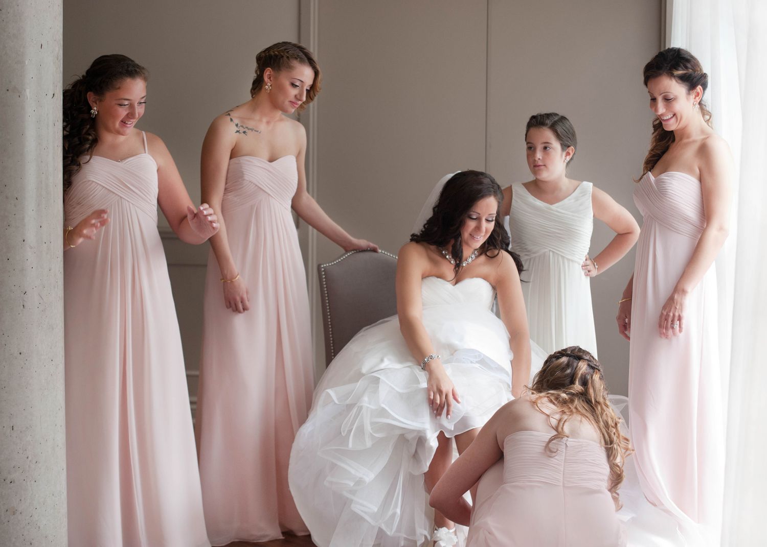 Bridesmaids Wedding Photograph